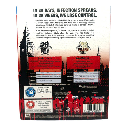 28 Days Later / 28 Weeks Later -Blu-ray