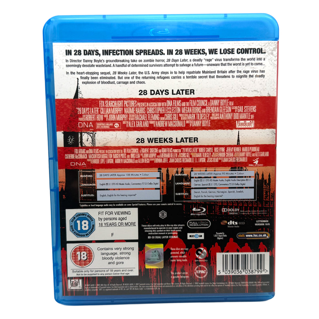28 Days Later / 28 Weeks Later -Blu-ray