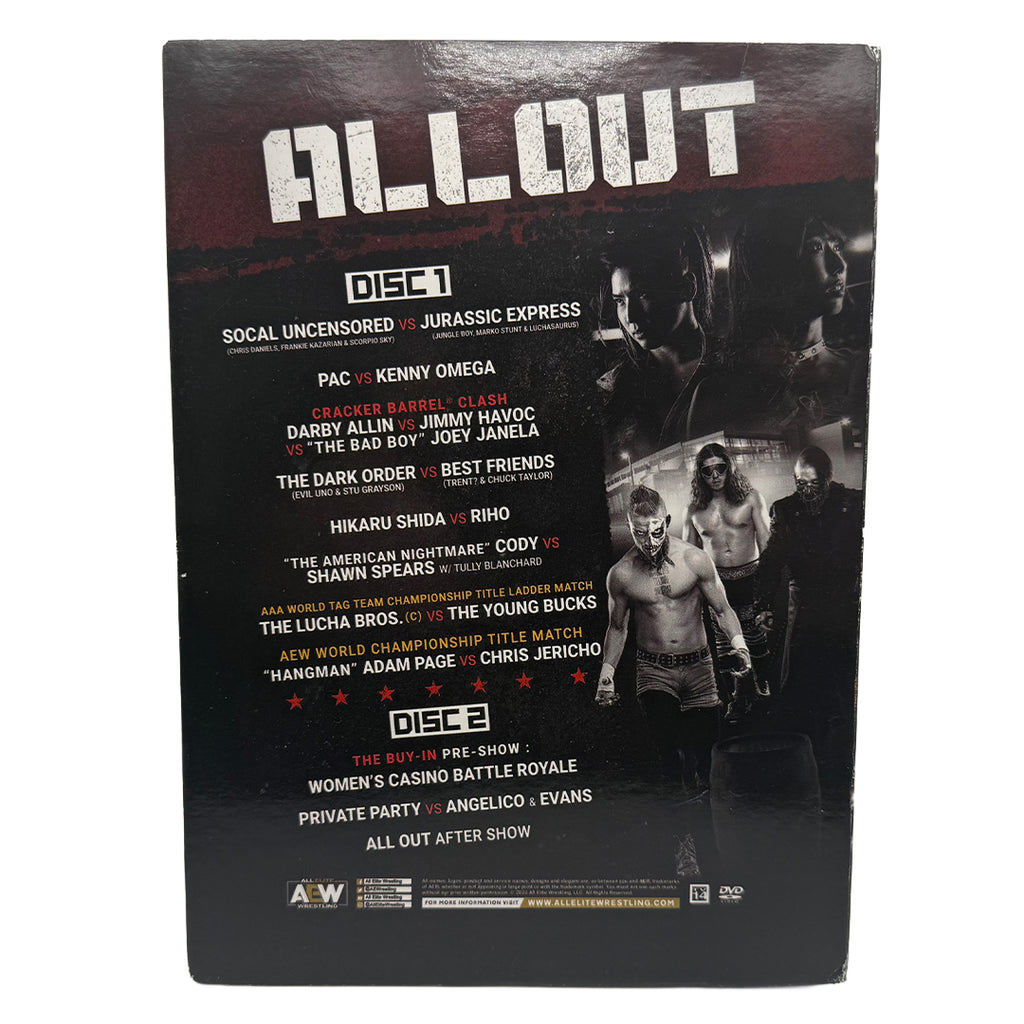 AEW All Out 2019 (2-Disc) - DVD