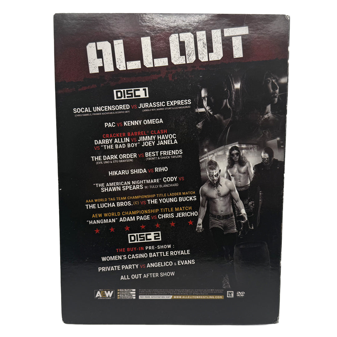 AEW All Out 2019 (2-Disc) - DVD