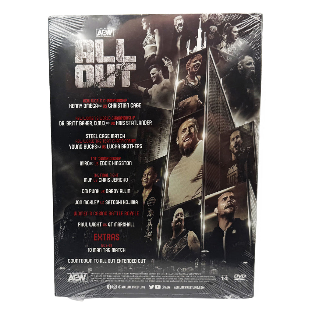 AEW All Out 2021 (2-Disc) - DVD