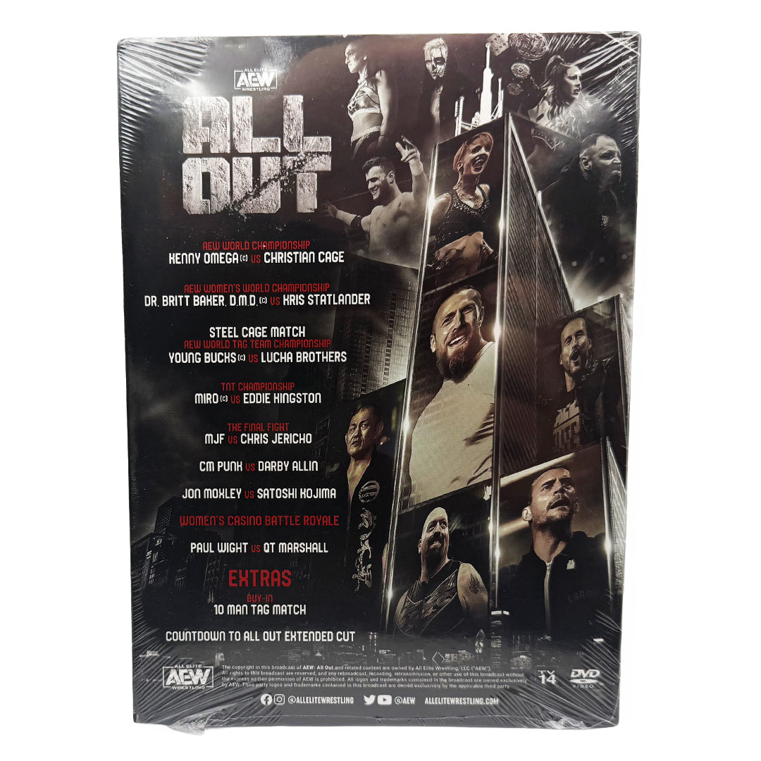 AEW All Out 2021 (2-Disc) - DVD