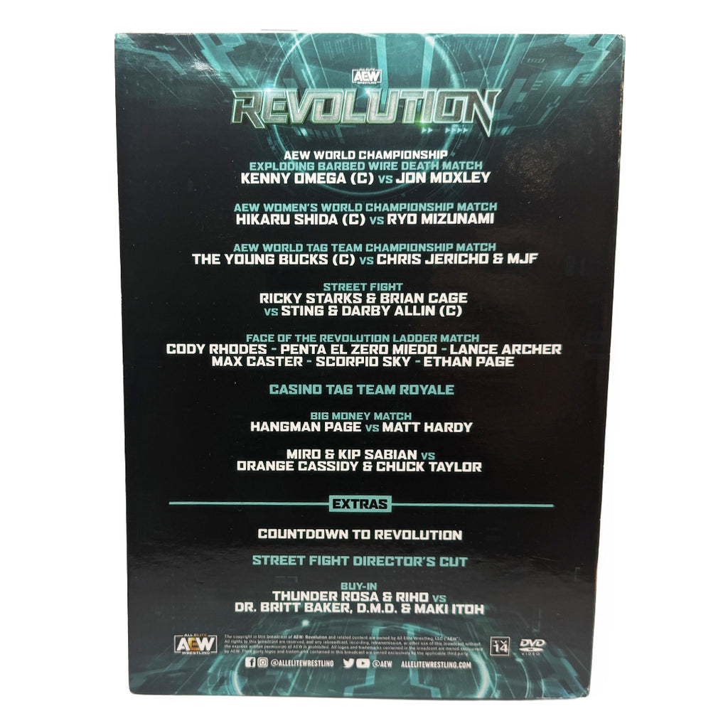 AEW Revolution 2021 (2-Disc) - DVD