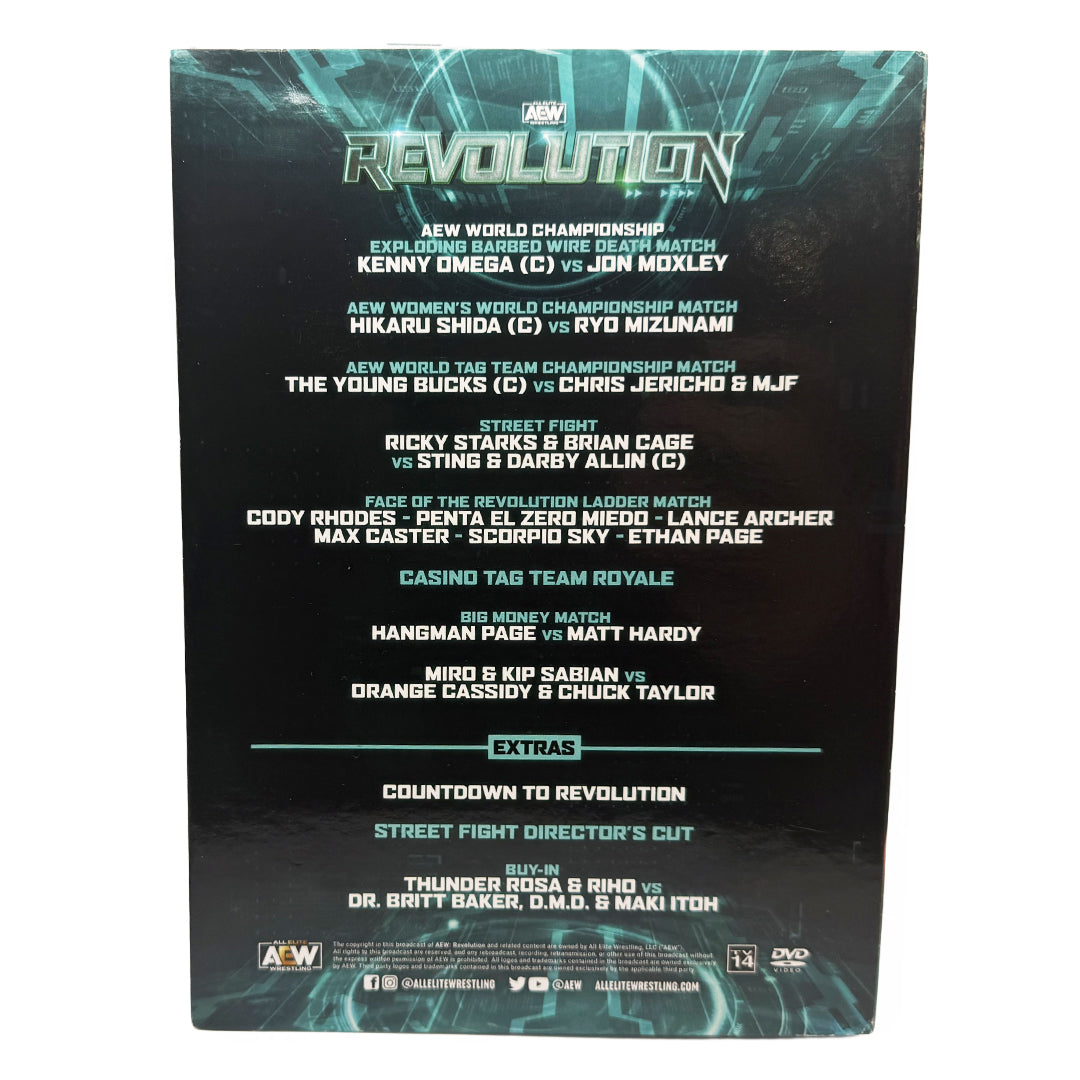 AEW Revolution 2021 (2-Disc) - DVD