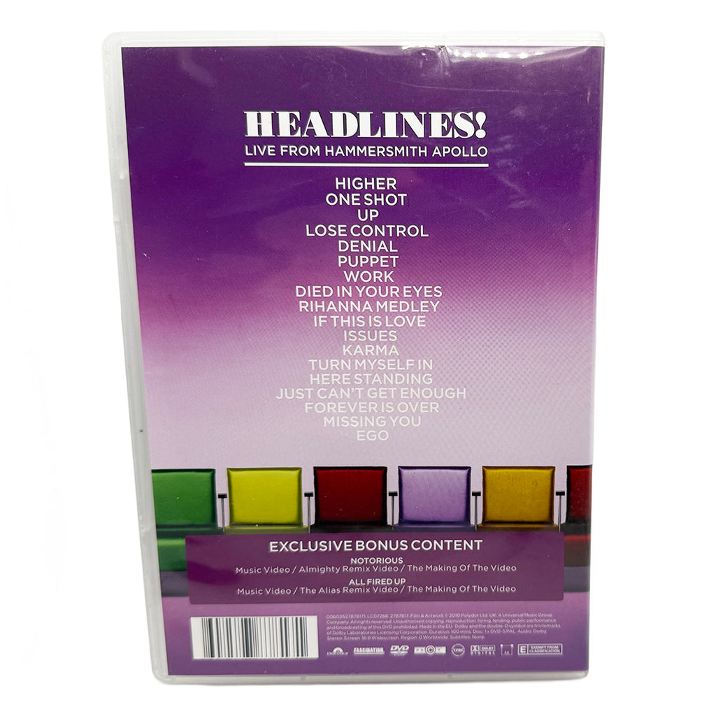 The Saturdays – Headlines! Live from Hammersmith Apollo - DVD