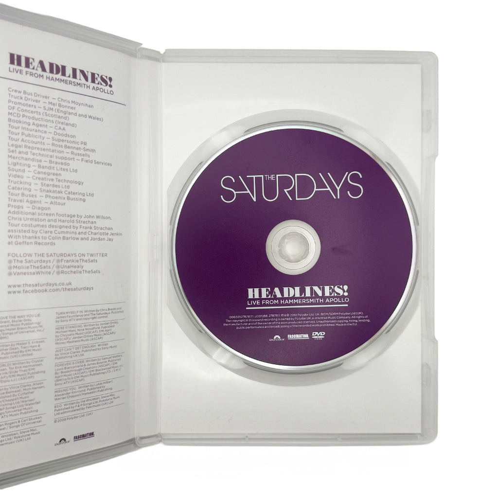 The Saturdays – Headlines! Live from Hammersmith Apollo - DVD