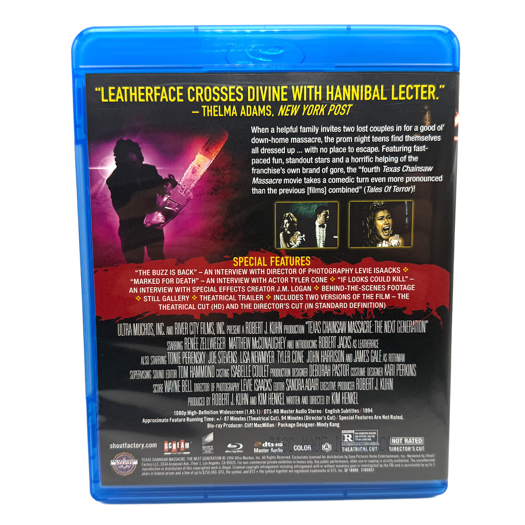 Texas Chainsaw Massacre: The Next Generation - Blu-ray