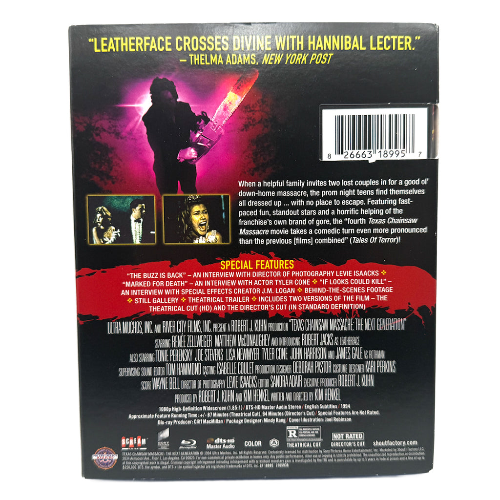 Texas Chainsaw Massacre: The Next Generation - Blu-ray