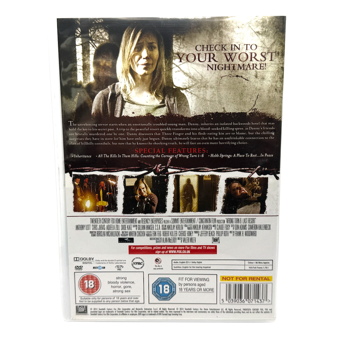 Wrong Turn 6: Last Resort - DVD
