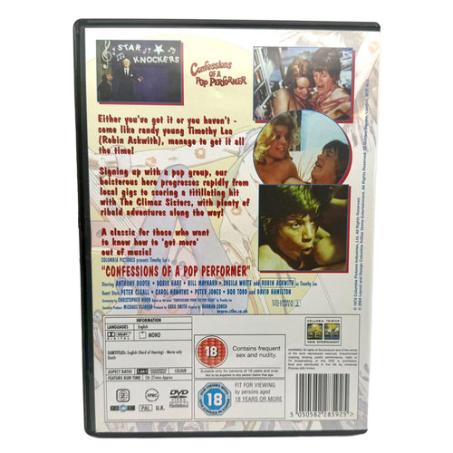 Confessions of a Pop Performer - DVD