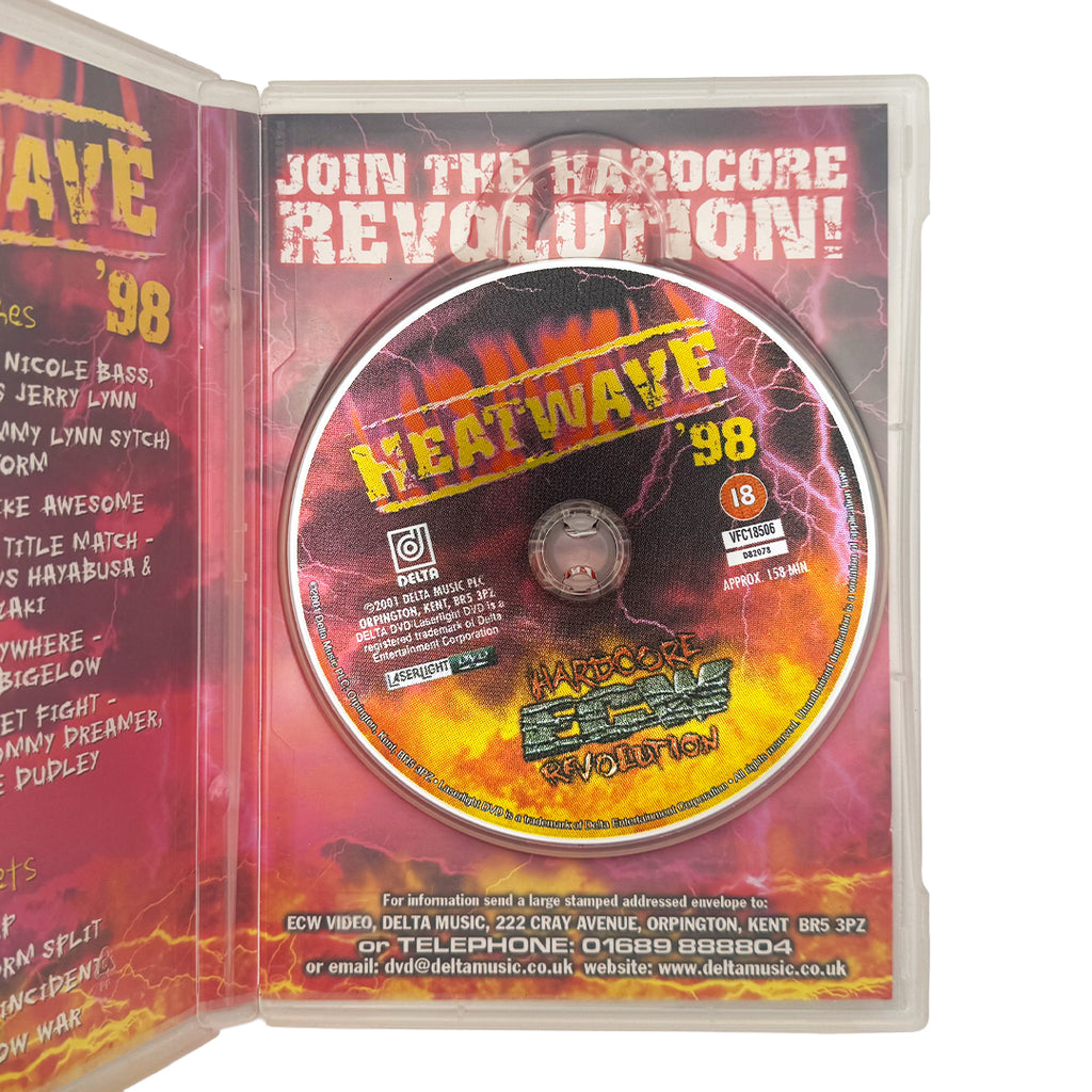 ECW Heatwave 1998 - DVD