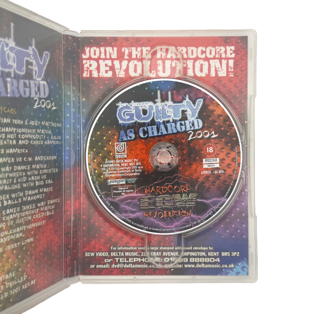 ECW Guilty as Charged 2001 - DVD