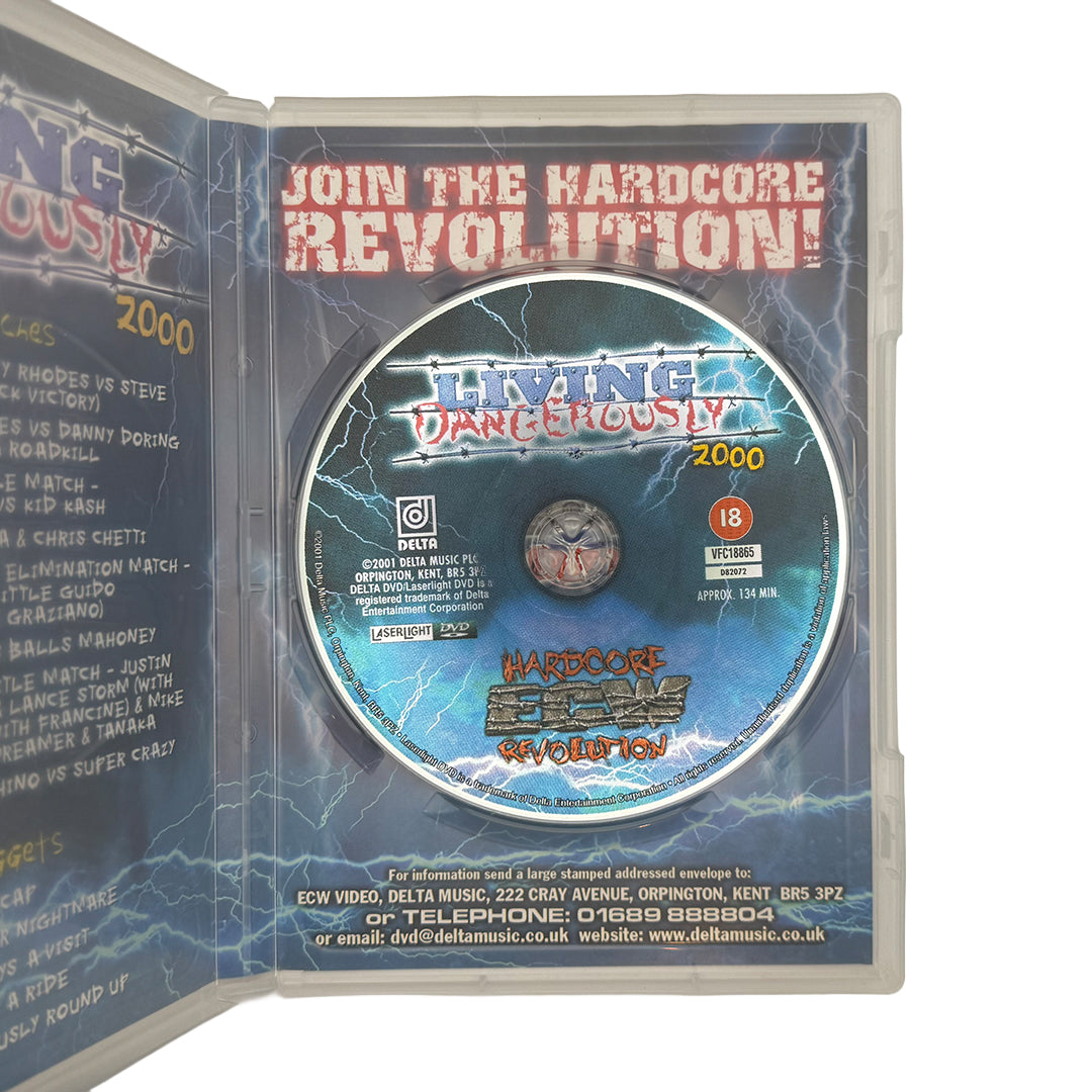 ECW Living Dangerously 2000 - DVD