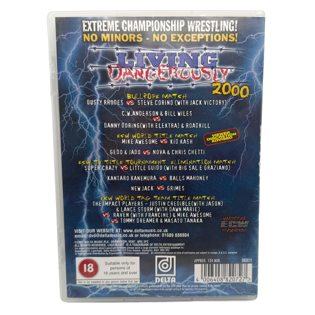 ECW Living Dangerously 2000 - DVD