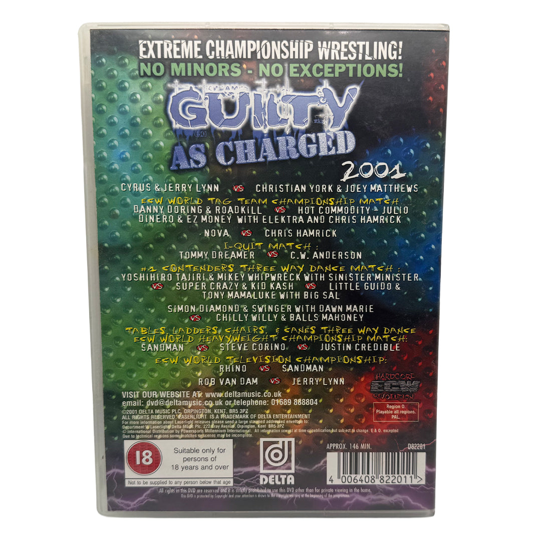 ECW Guilty as Charged 2001 - DVD