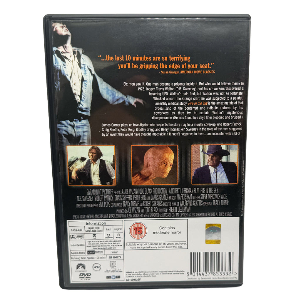 Fire in the Sky - DVD