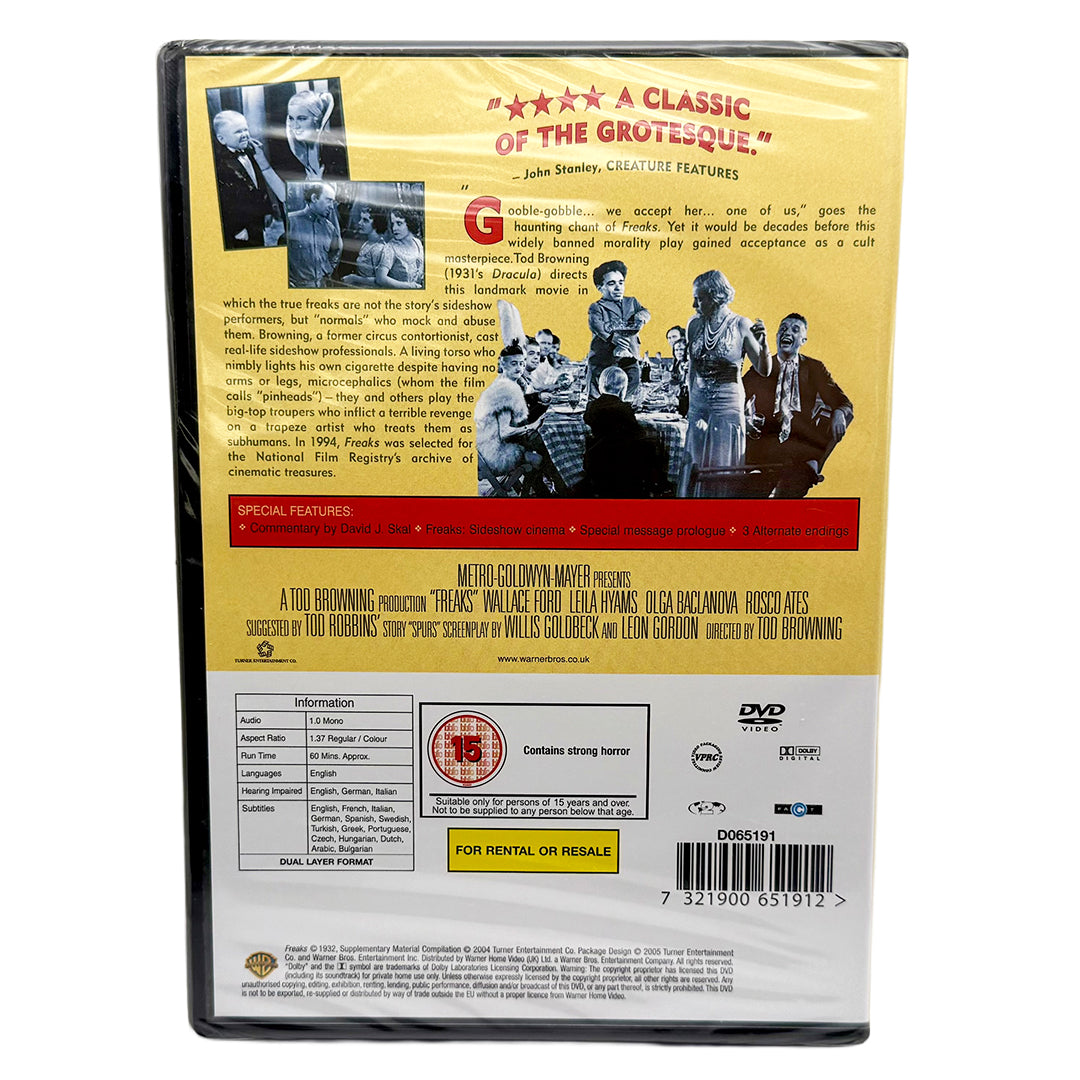 Freaks (1932) - DVD