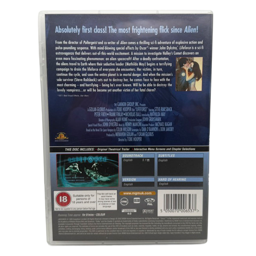 Lifeforce - DVD