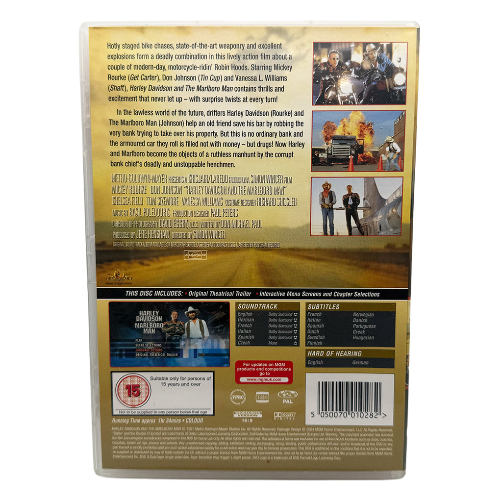 Harley Davidson and the Marlboro Man - DVD