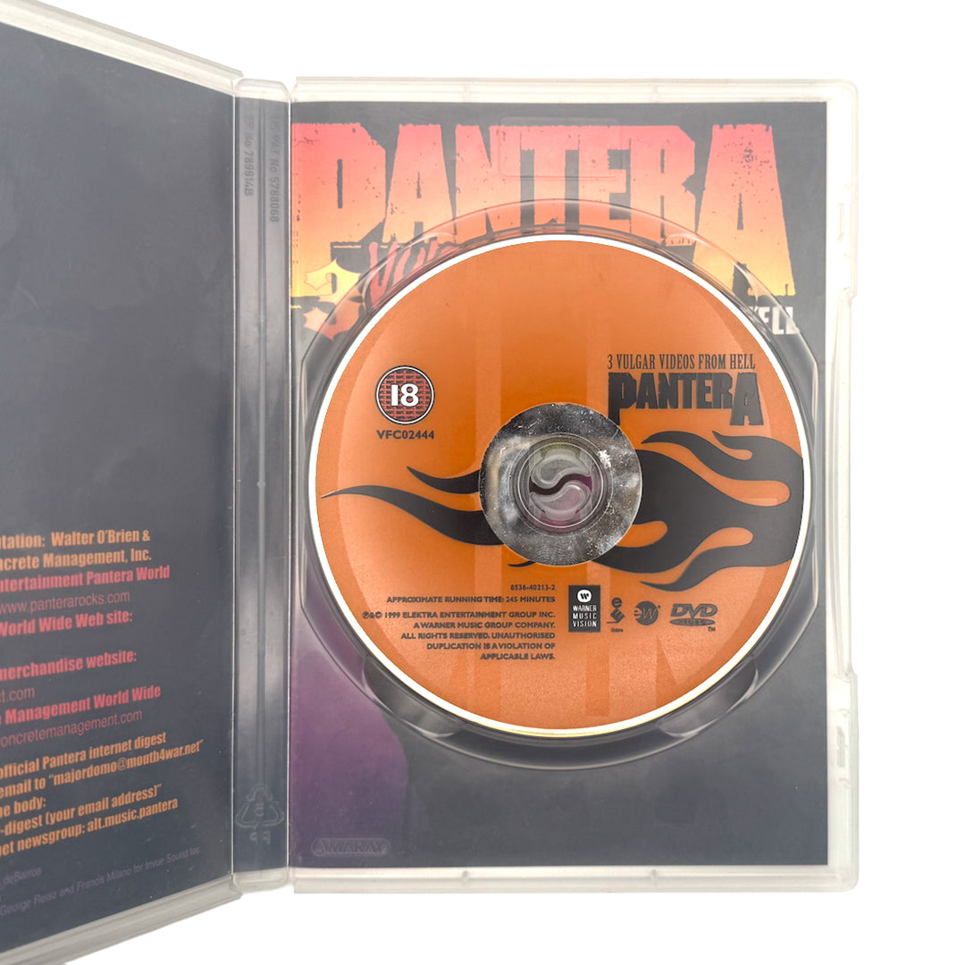 Pantera – 3 Vulgar Videos From Hell - DVD