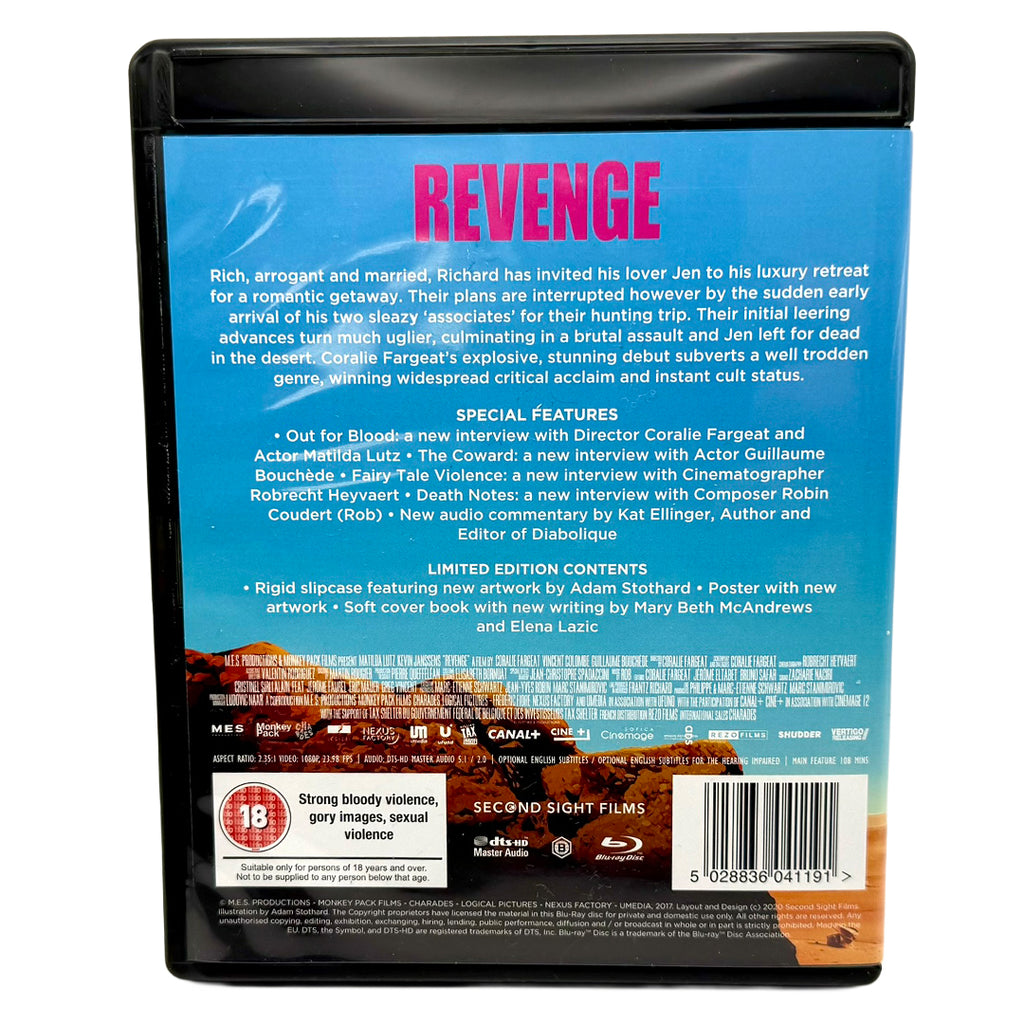 Revenge (Special Edition) - Blu-ray