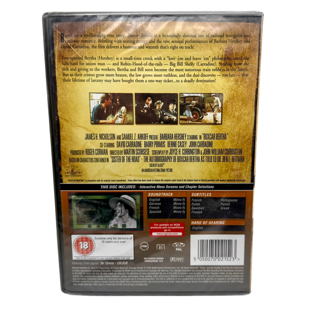 Boxcar Bertha - DVD